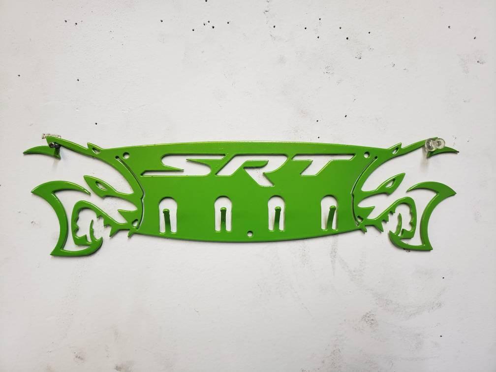 Dodge srt 30" hellcat charger challenger hat coat  holder rack - Martin Metalworks