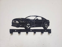 Ford mustang gift 2015 gt shelby 5.0 coyote boss 302 key keychain ring holder rack - Martin Metalworks