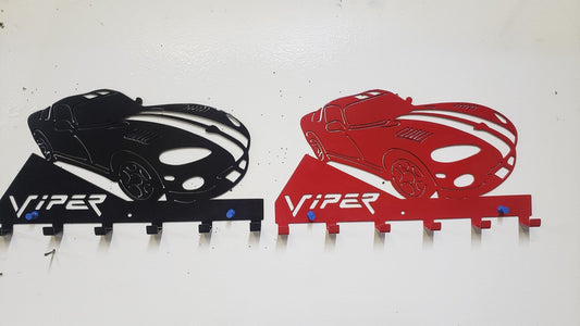 dodge viper srt 10 mopar key holder keychain rack - Martin Metalworks