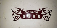 Dodge Demon srt hellcat charger challenger key keychain ring holder rack - Martin Metalworks