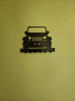 jeep wrangler wall hanging key holder coat rack - Martin Metalworks