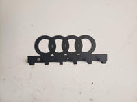 Audi logo key keychain ring holder rack - Martin Metalworks