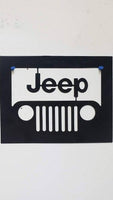 jeep wall art hanger logo - Martin Metalworks