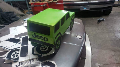 jeep mailbox jk jku mail - Martin Metalworks