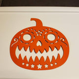 Sugar Skull Pumpkin - Martin Metalwork LLC 