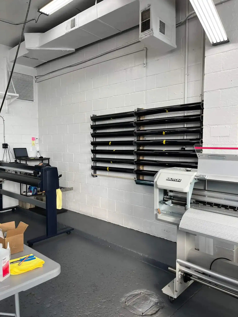 Ppf Rack PPF, Tint & Vinyl Roll Rack | Heavy Duty Wall Storage – Martin ...