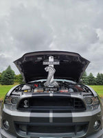 Custom Shelby GT500 Mustang Hood Prop - Martin Metalwork LLC 